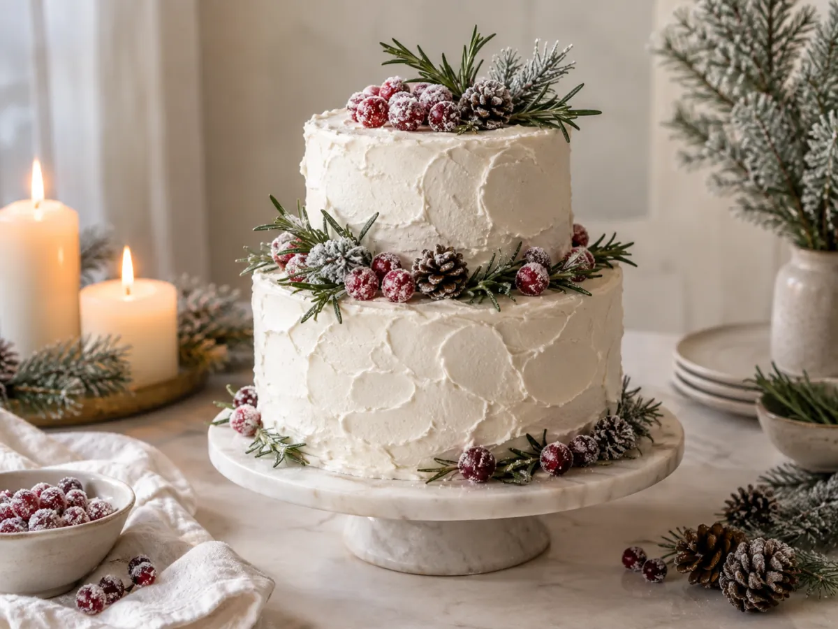 Seasonal cake concept