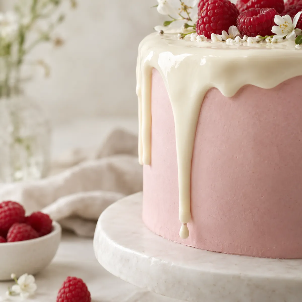 Drip cake concept, detail