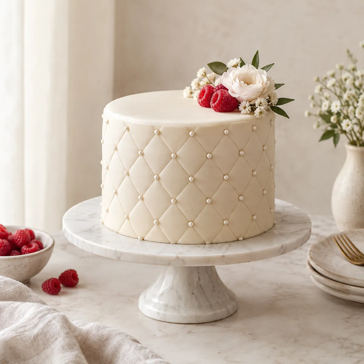 Fondant detail